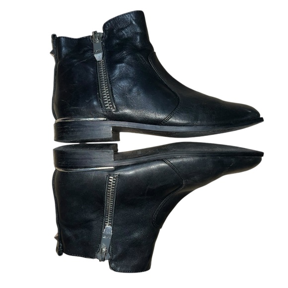 Marc Fisher Shoes - Marc Fisher Rail Bootie Black Leather Sz 6